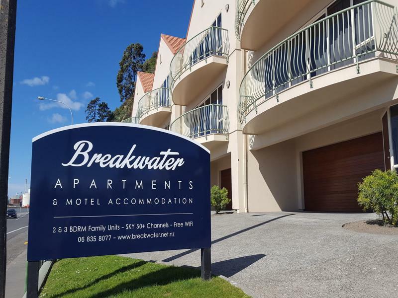 Breakwater Apartments Napier Exterior foto